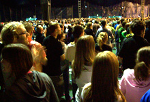 ian and gang enjoying the worship