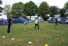 lots of volleyball