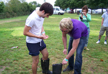 Boots full of jelly, custard, spag bol, curry and much much more!