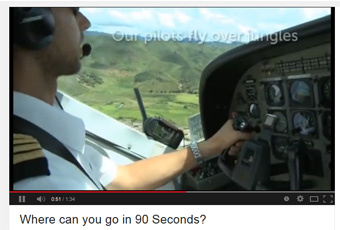 Where can you go in 90 seconds?